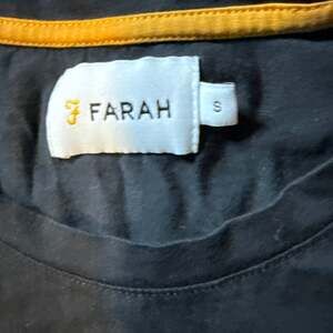 Farah Black Long Sleeve T-Shirt Size S